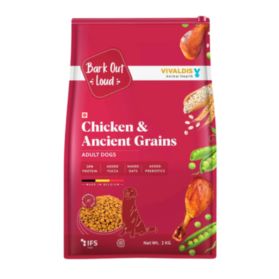 Bark Out Loud Chicken & Ancient Grain Dog Food - 2kg