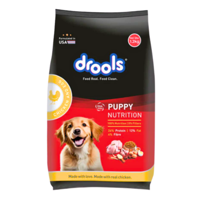 Drools Chicken and Egg Puppy Food 1.2kg