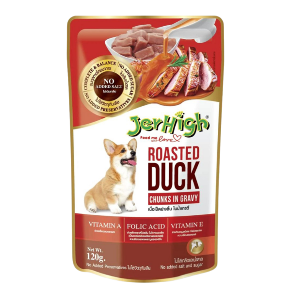 Jerhigh Gravy Wet Food Roasted Duck Red