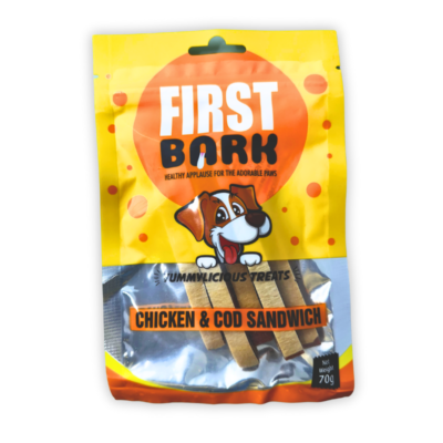 First Bark Chicken & Cod Sandwich Treats