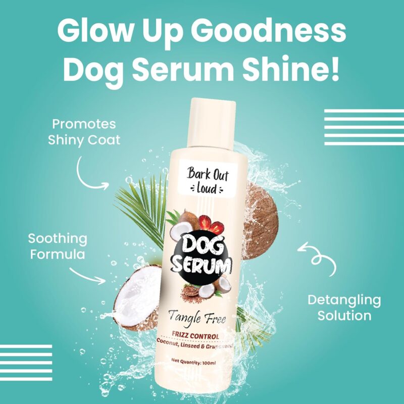 Bark Out Loud Dog Serum for Tangle Free hair 100ml 33