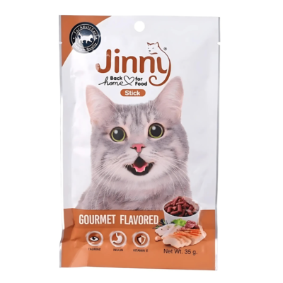 Jinny Gourmet Cat Treats Brown 35g