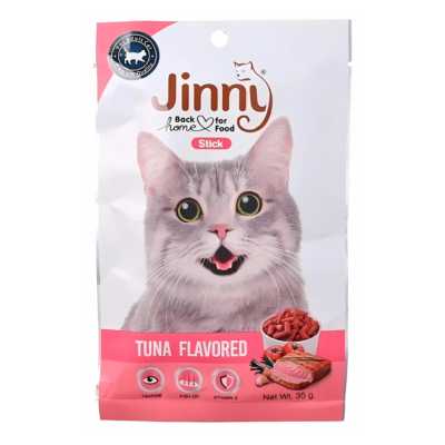 Jinny Tuna Cat Treats Pink 35g