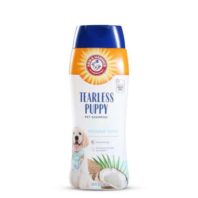 Arm & Hammer Tearless Puppy Shampoo, Coconut Water — single 591 ml bottle