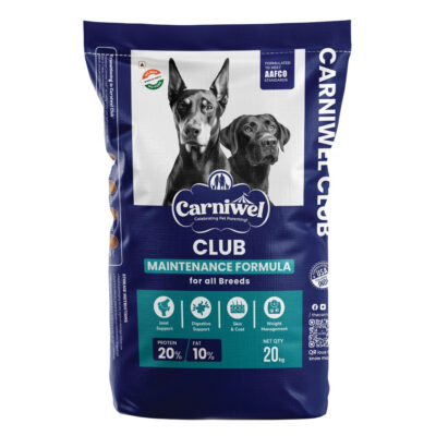Carniwel Club Maintenance Formula dry dog food for all breeds, 20 kg bag