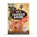 Dogaholic Max Chicken Bacon BBQ single 130 g pouch on white