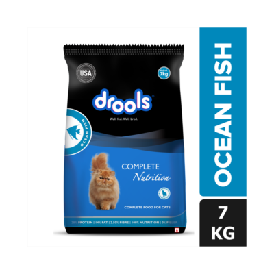 Drools Ocean Fish Adult Cat Dry Food – single 7 kg bag