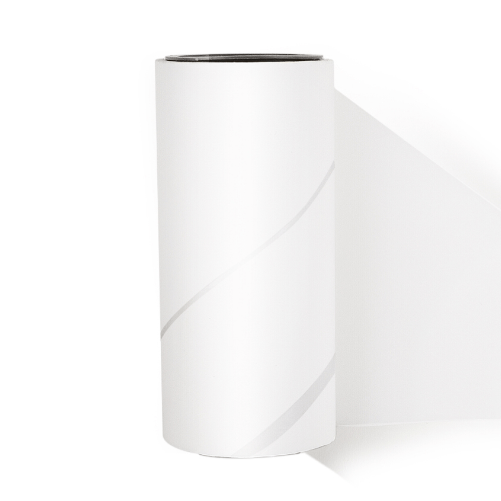Basil Lint Roller Refill 2 Basil lint roller refill with adhesive sheet peeled back