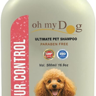 Oh My Dog Odour Control dog shampoo, one 500 ml bottle