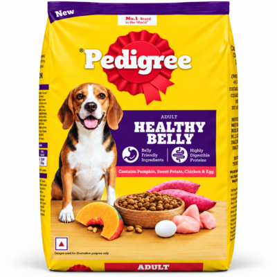 Pedigree Healthy Belly Adult Dry Dog Food single bag, 2.8 kg variant