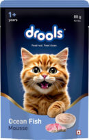 Drools Ocean Fish Mousse Adult Wet Cat Food 80 g pouch